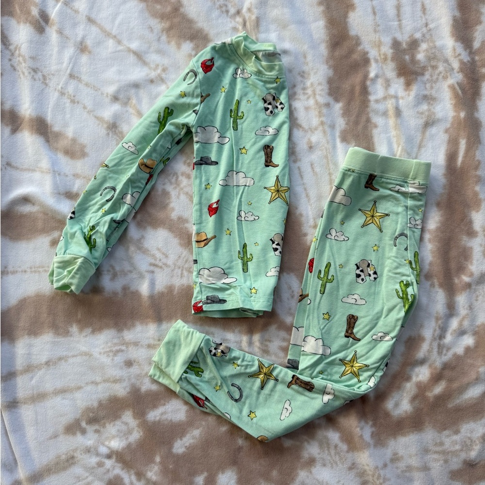 3T Little Crowns and Capes Woody PJ Set